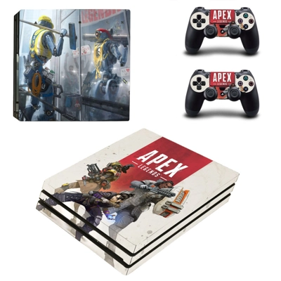 Apex Legends decal skin for PS4 Pro Console and 2 Controllers