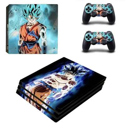 Dragon Ball Super decal skin for PS4 Pro Console and 2 Con..