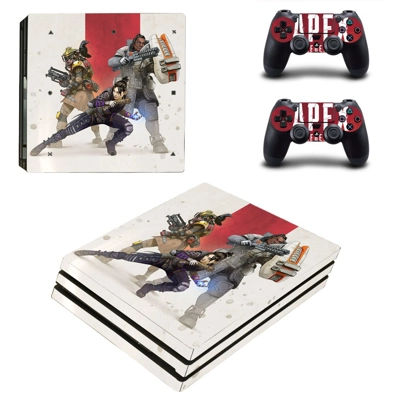 Apex Legends decal skin for PS4 Pro Console and 2 Controllers