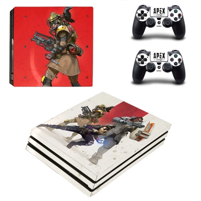 Apex Legends decal skin for PS4 Pro Console and 2 Controllers