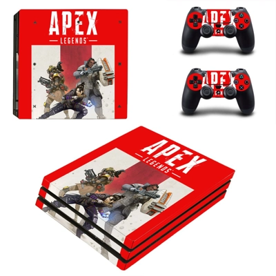 Apex Legends decal skin for PS4 Pro Console and 2 Controllers