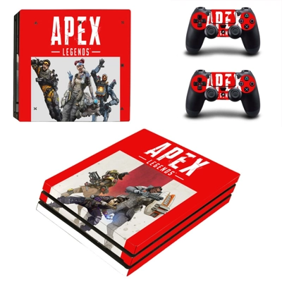 Apex Legends decal skin for PS4 Pro Console and 2 Controllers