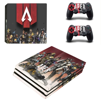 Apex Legends decal skin for PS4 Pro Console and 2 Controll.. Apex Legends decal skin for PS4 Pro Console and 2 Controll..