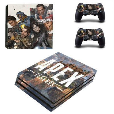 Apex Legends decal skin for PS4 Pro Console and 2 Controll.. Apex Legends decal skin for PS4 Pro Console and 2 Controll..