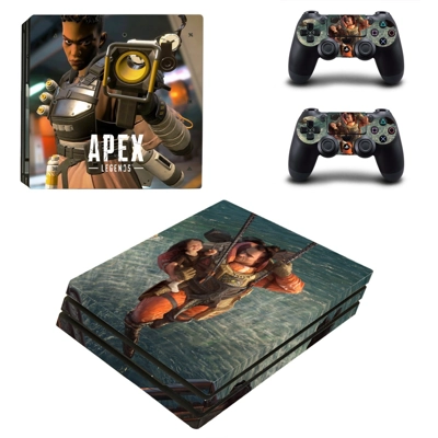 Apex Legends decal skin for PS4 Pro Console and 2 Controll.. Apex Legends decal skin for PS4 Pro Console and 2 Controll..
