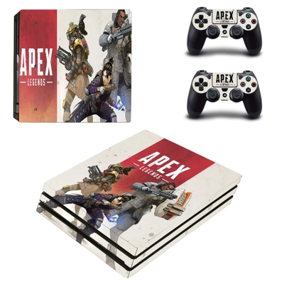 Apex Legends decal skin for PS4 Pro Console and 2 Controll.. Apex Legends decal skin for PS4 Pro Console and 2 Controll..