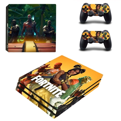 Fortnite decal skin for PS4 Pro Console and 2 Controllers Fortnite decal skin for PS4 Pro Console and 2 Controllers