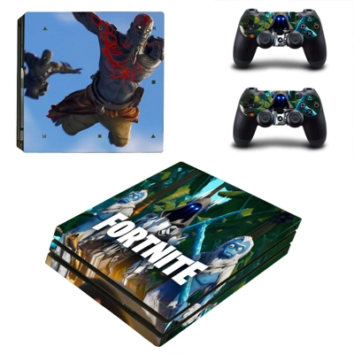 Fortnite decal skin for PS4 Pro Console and 2 Controllers Fortnite decal skin for PS4 Pro Console and 2 Controllers