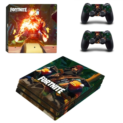 Fortnite decal skin for PS4 Pro Console and 2 Controllers Fortnite decal skin for PS4 Pro Console and 2 Controllers