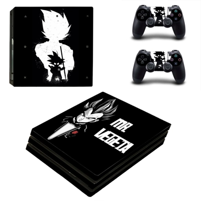 Dragon Ball decal skin for PS4 Pro Console and 2 Controllers
