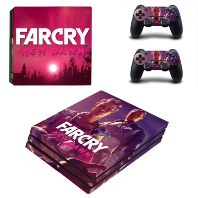 Far Cry New Dawn decal skin for PS4 Pro Console and 2 Cont..