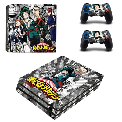 My Hero Academia decal skin for PS4 Pro Console and 2 Cont..