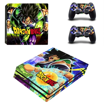Dragon Ball decal skin for PS4 Pro Console and 2 Controllers