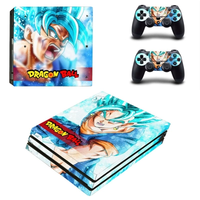 Dragon Ball decal skin for PS4 Pro Console and 2 Controllers
