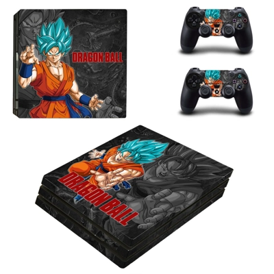 Dragon Ball decal skin for PS4 Pro Console and 2 Controllers