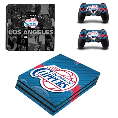 Los Angeles Clippers decal skin for PS4 Pro Console and 2 ..