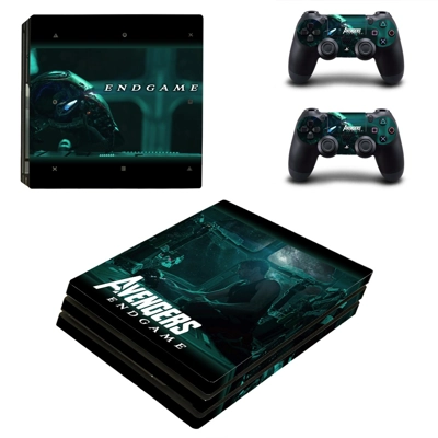 Avengers Endgame decal skin for PS4 Pro Console and 2 Controllers