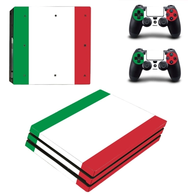 Abstraction decal skin for PS4 Pro Console and 2 Controllers