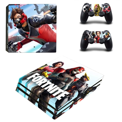 Fortnite decal skin for PS4 Pro Console and 2 Controllers