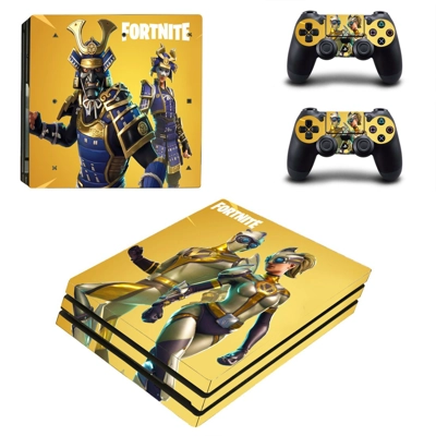 Fortnite decal skin for PS4 Pro Console and 2 Controllers