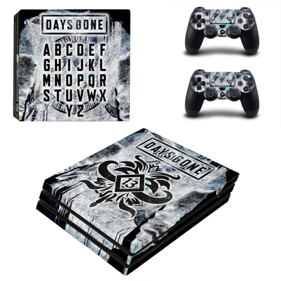 Days Gone decal skin for PS4 Pro Console and 2 Controllers