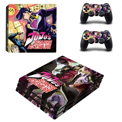 JoJo's Bizarre Adventure decal skin for PS4 Pro Console an..