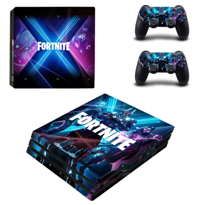 Fortnite decal skin for PS4 Pro Console and 2 Controllers Fortnite decal skin for PS4 Pro Console and 2 Controllers