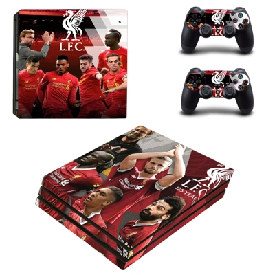 Liverpool FC decal skin for PS4 Pro Console and 2 Controll.. Liverpool FC decal skin for PS4 Pro Console and 2 Controll..