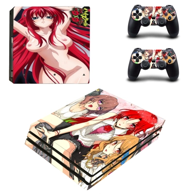 Anime decal skin for PS4 Pro Console and 2 Controllers Anime decal skin for PS4 Pro Console and 2 Controllers