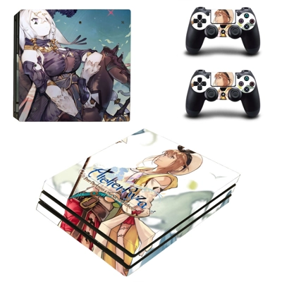 Atelier Ryza decal skin for PS4 Pro Console and 2 Controllers
