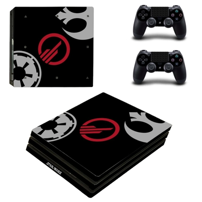 Star wars decal skin for PS4 Pro Console and 2 Controllers