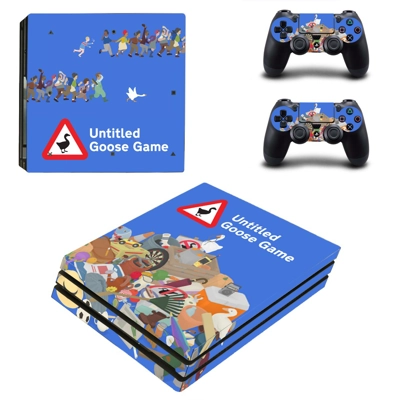 Untitled Goose Game decal skin for PS4 Pro Console and 2 C.. Untitled Goose Game decal skin for PS4 Pro Console and 2 C..