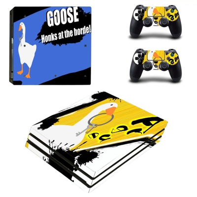 Untitled Goose Game decal skin for PS4 Pro Console and 2 C.. Untitled Goose Game decal skin for PS4 Pro Console and 2 C..