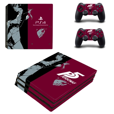 Sony Classic PS decal skin for PS4 Pro Console and 2 Contr..