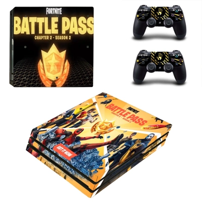 Fortnite battle pass decal skin for PS4 Pro Console and 2 ..