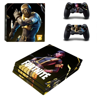 Fortnite 2 decal skin for PS4 Pro Console and 2 Controllers