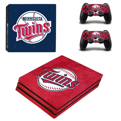 Minnesota twins decal skin for PS4 Pro Console and 2 Contr..
