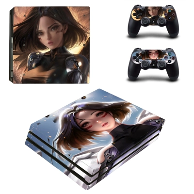 Alita Battle Angel decal skin for PS4 Pro Console and 2 Co..