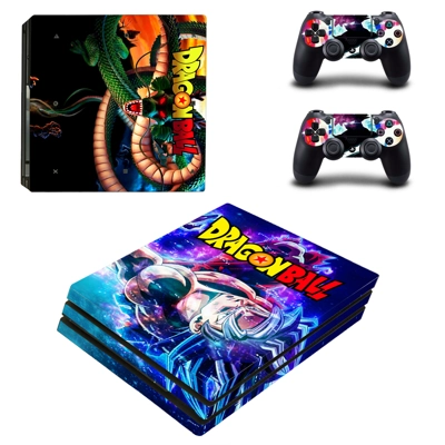 Dragon Ball decal skin for PS4 Pro Console and 2 Controllers