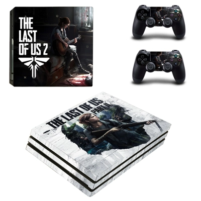 The lastbof us2 decal skin for PS4 Pro Console and 2 Controllers