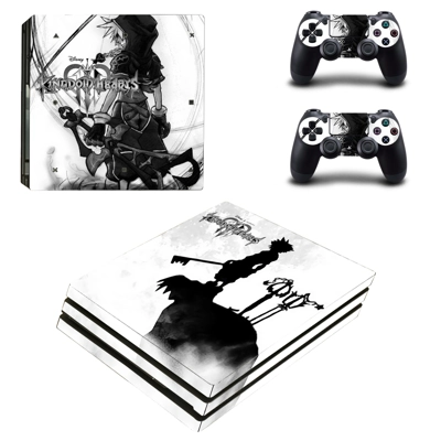 Kingdom hearts decal skin for PS4 Pro Console and 2 Contro.. Kingdom hearts decal skin for PS4 Pro Console and 2 Contro..