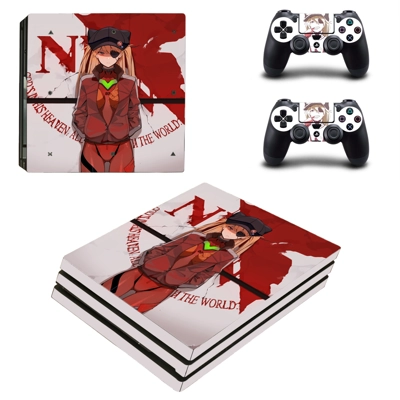 New World Evangelion decal skin for PS4 Pro Console and 2 .. New World Evangelion decal skin for PS4 Pro Console and 2 ..