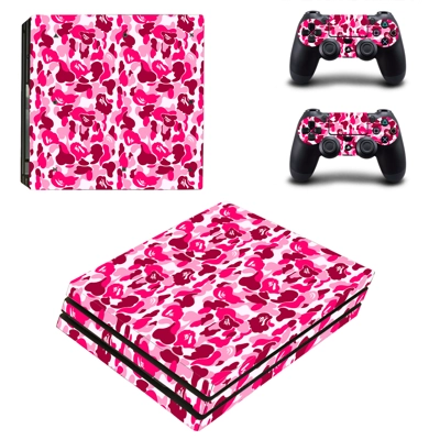 Camoflouge decal skin for PS4 Pro Console and 2 Controllers Camoflouge decal skin for PS4 Pro Console and 2 Controllers