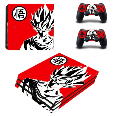 Dragon ball decal skin for PS4 Pro Console and 2 Controllers Dragon ball decal skin for PS4 Pro Console and 2 Controllers