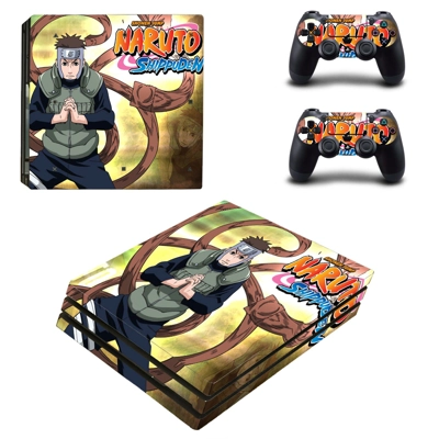 Naruto shippuden decal skin for PS4 Pro Console and 2 Controllers