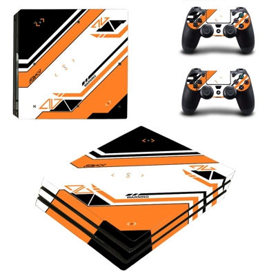 Counter Strike decal skin for PS4 Pro Console and 2 Controllers