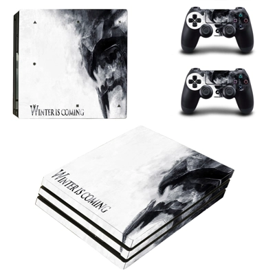 Game of thrones decal skin for PS4 Pro Console and 2 Controllers