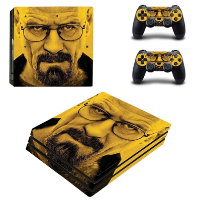 Breaking Bad decal skin for PS4 Pro Console and 2 Controllers