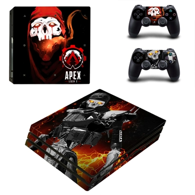 Apex Legends decal skin for PS4 Pro Console and 2 Controllers