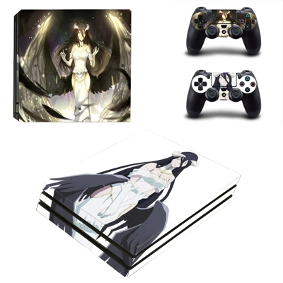 Anime decal skin for PS4 Pro Console and 2 Controllers